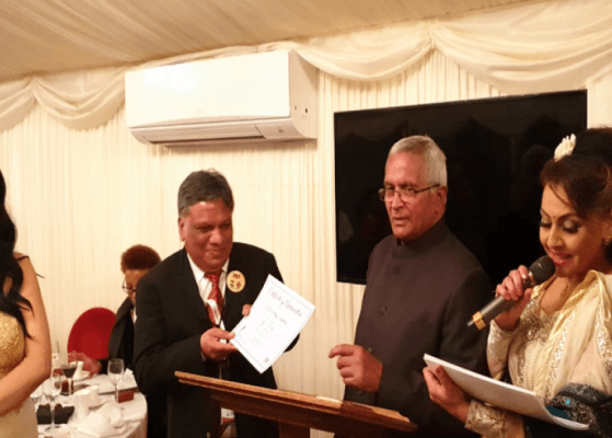 Awarded at House of Lords, London
